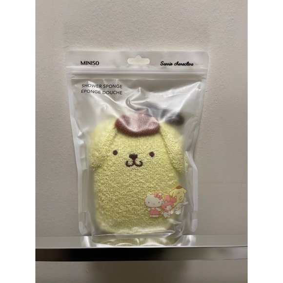 Sanrio Characters Pompompurin shower sponge - Picture 2 of 7